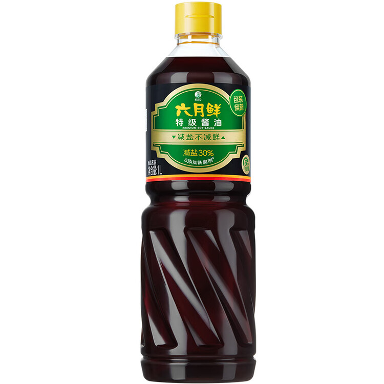 六月鲜经典系列特级酱油1L【特级酱油】生抽炒菜炖欣和出品 菜管家商品