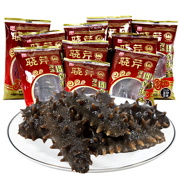 晓芹大连即食海参3斤35-50只 固形物≥75% 辽刺参 海鲜水产 年货 菜管家商品