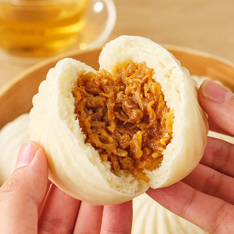 冶春食品 萝卜丝包300g*3包  18只  扬州包子 生鲜 面点 家庭装素包面点 菜管家商品