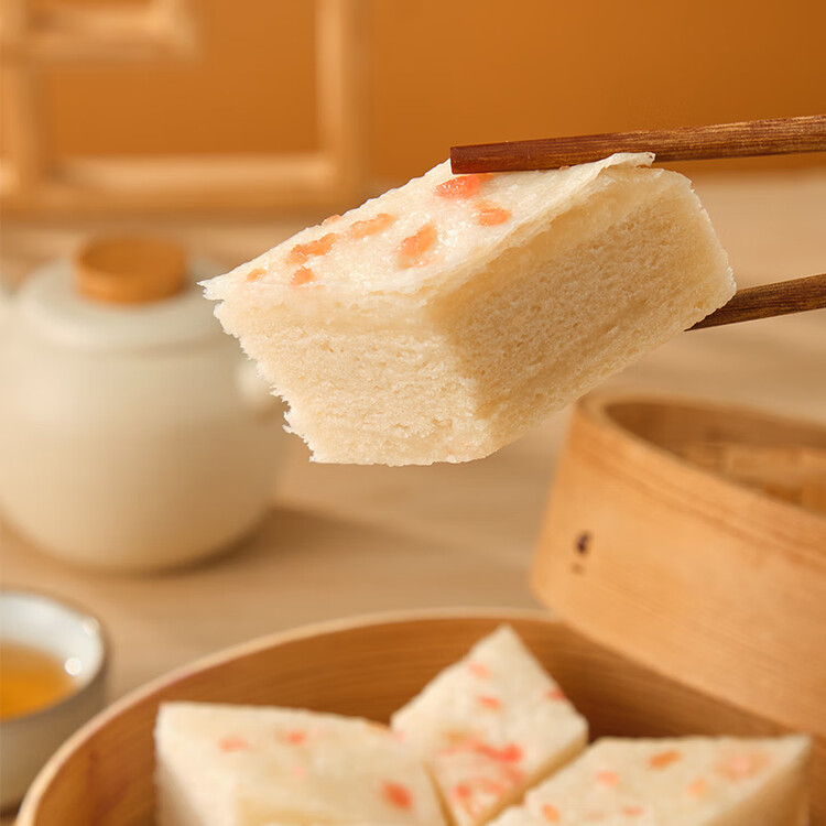 冶春食品 千层油糕300g*3包  扬州糕点  早餐食品   家庭装千层 菜管家商品