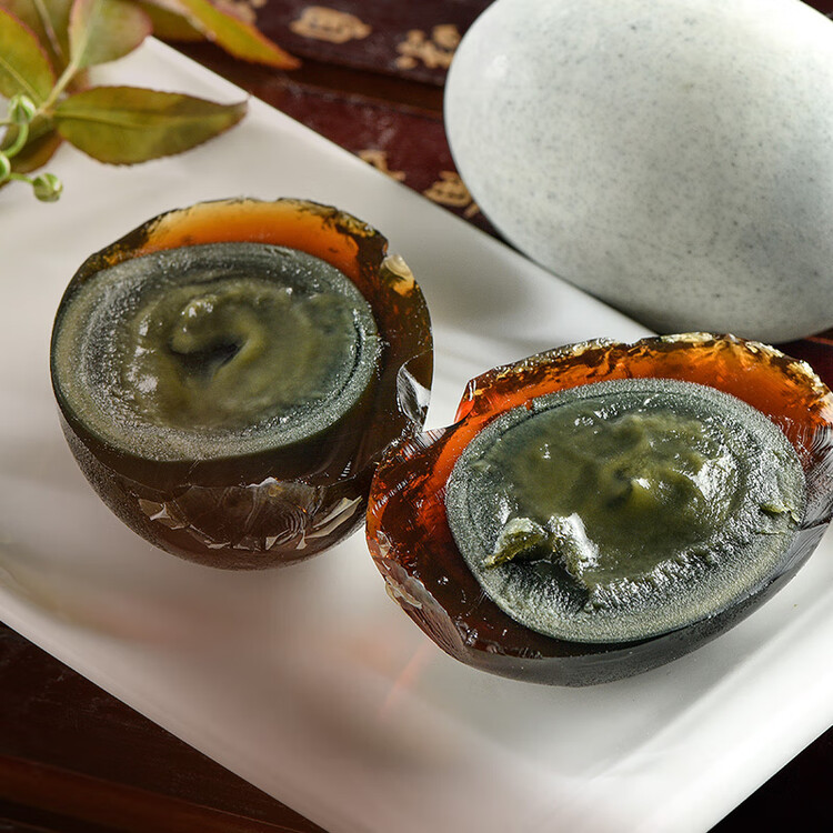 神邮 高邮松花蛋皮蛋 熟16枚*60g家庭装 源头直发包邮 菜管家商品