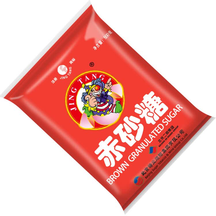 JING TANG京糖赤砂糖500g  代替女士红糖水 中华老字号 烘焙冲饮烹饪 菜管家商品