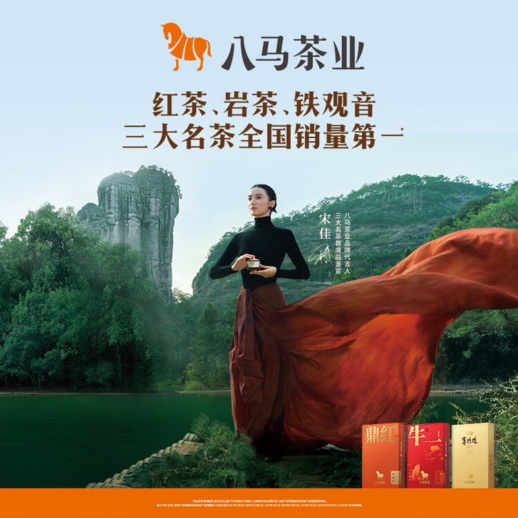 八马茶业红茶 武夷山正山小种一级 250g罐装 菜管家商品
