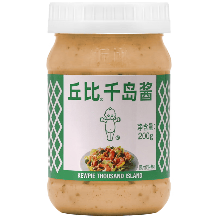 丘比沙拉酱 千岛酱 200g*1瓶 调味品蔬菜水果沙拉酱汉堡番茄酱