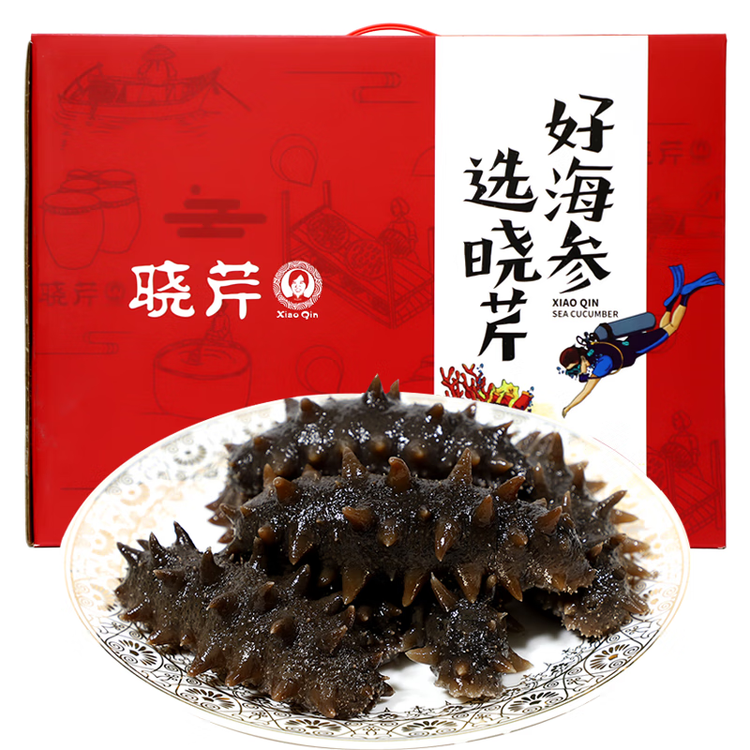 晓芹大连 即食海参 1000g16-24只 辽刺参 海鲜水产  年货礼盒 菜管家商品