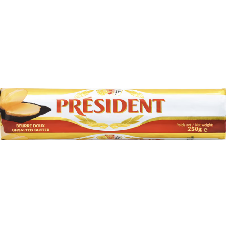 总统（President）法国进口发酵型动脂黄油卷 淡味 250g一卷 烘焙原料 早餐 蛋糕 菜管家商品 商品图
