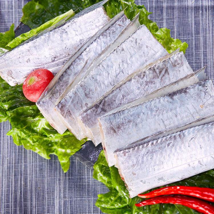 简单滋味 国产冷冻东海带鱼段 800g 鱼类 鲜嫩 新鲜水产 光明服务菜管家商品 