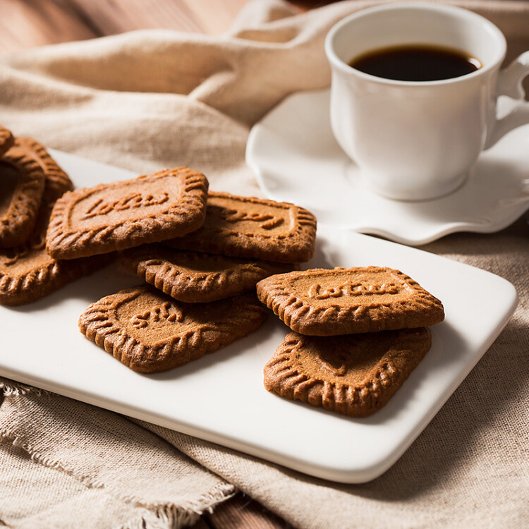 和情（LOTUS）缤咖时焦糖饼干156g独立装25片咖啡伴侣 休闲零食 比利时原装进口 光明服务菜管家商品 