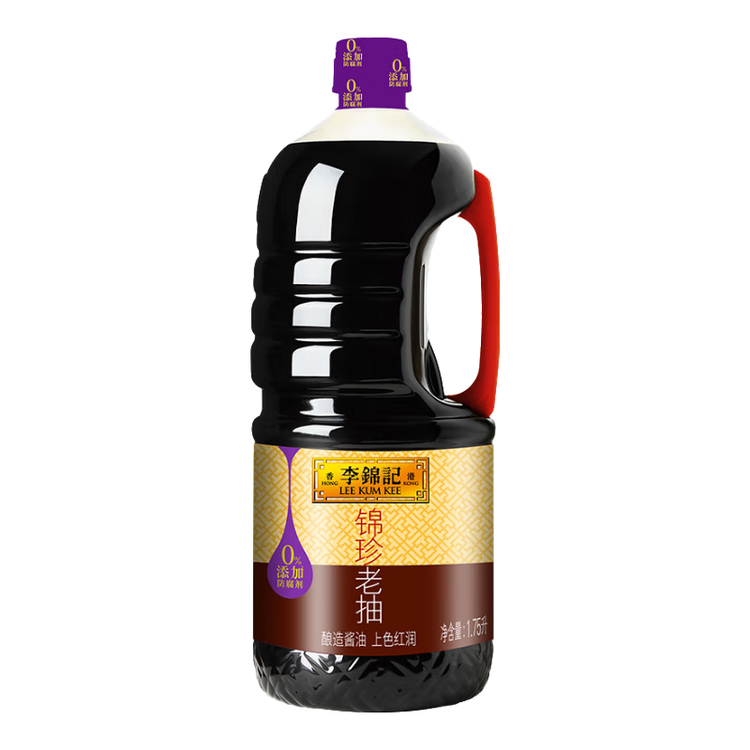 李锦记 锦珍系列 锦珍老抽1.75L  自然红润 草菇添味 专业红烧 酱油 菜管家商品