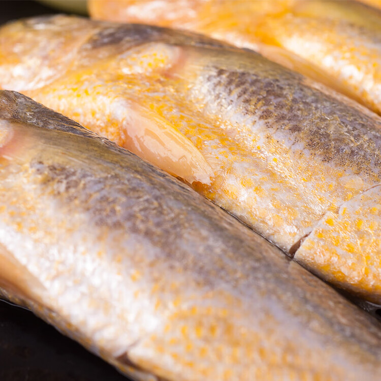 三都港 冷冻三去黄花鱼500g/3条装 小黄鱼 深海鱼 生鲜鱼类 海鲜 年货 菜管家商品