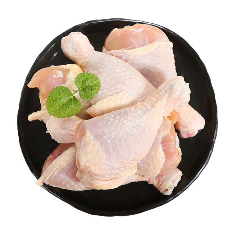 上鲜 鸡琵琶腿 1kg 冷冻 出口级 鸡大腿烤鸡腿炸鸡腿鸡肉清真食品 光明服务菜管家商品 