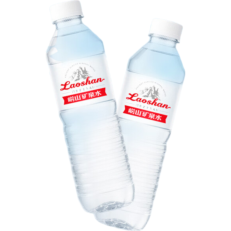 崂山锶-偏硅酸型饮用天然矿泉水 会议家庭用水 600ml*24瓶 热门商品 菜管家商品