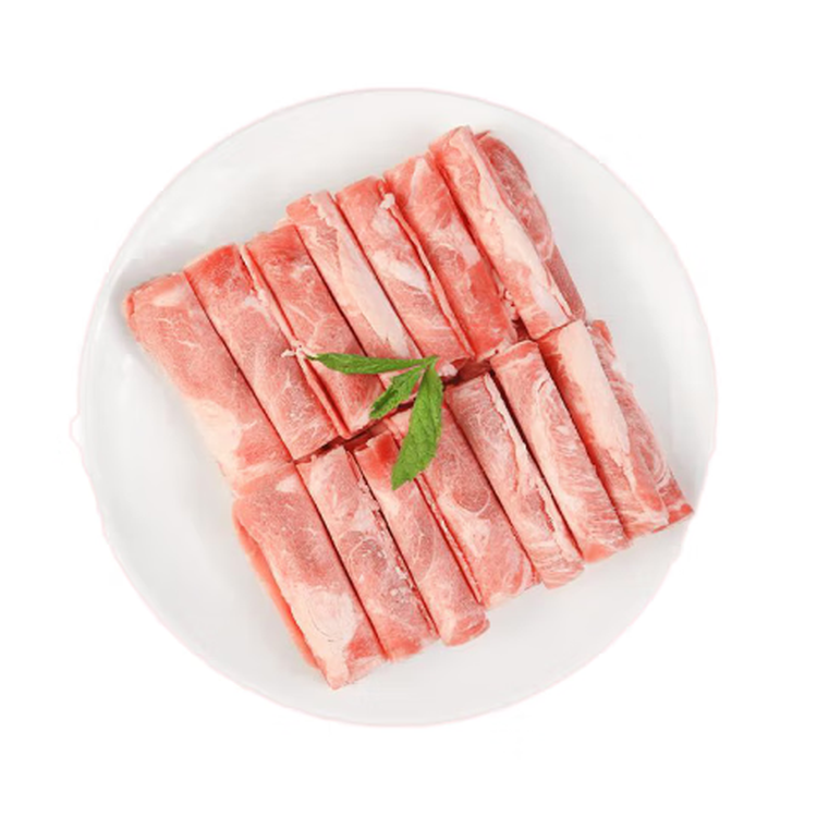 鲜京采内蒙古原切羔羊肉卷2斤 火锅食材 京东自有品牌 菜管家商品