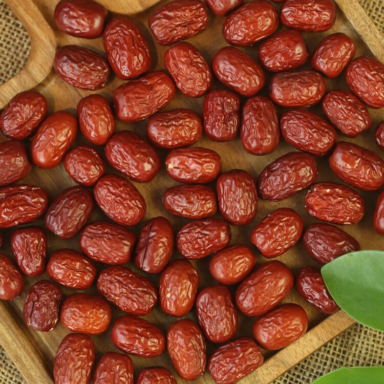 西域美农一级新疆灰枣500g 免洗自然吊干新疆小红枣 量贩装煮粥煲汤蜜饯 菜管家商品