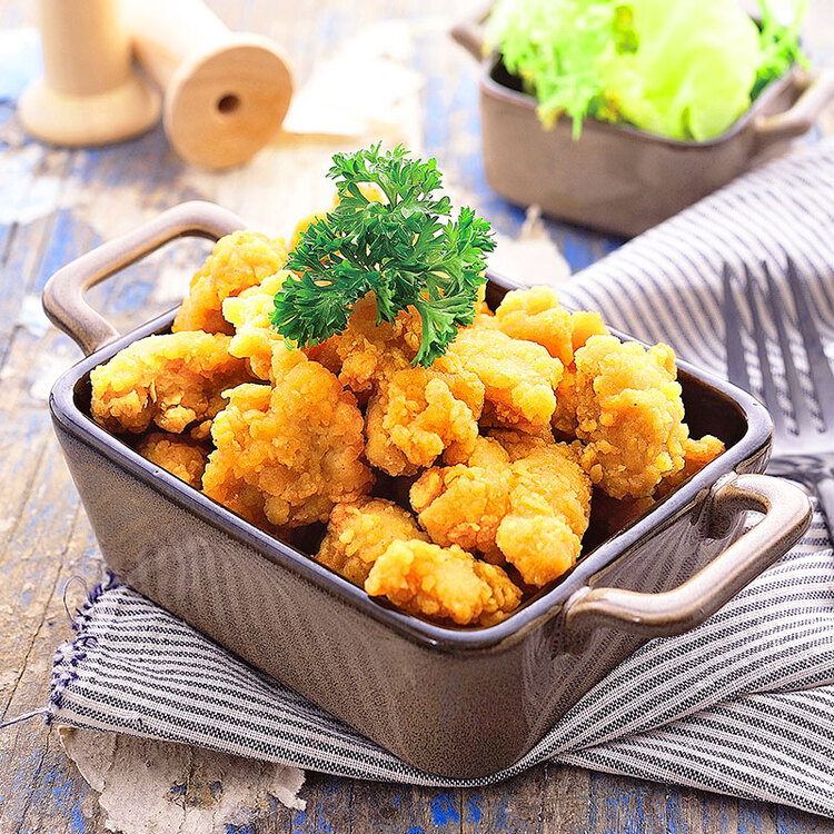 圣农 盐酥鸡2斤袋冷冻原味鸡米花鸡肉半成品裹粉油炸食材 菜管家商品