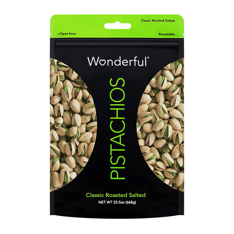 万多福开心果 经典盐焗味668g量贩装 菜管家商品