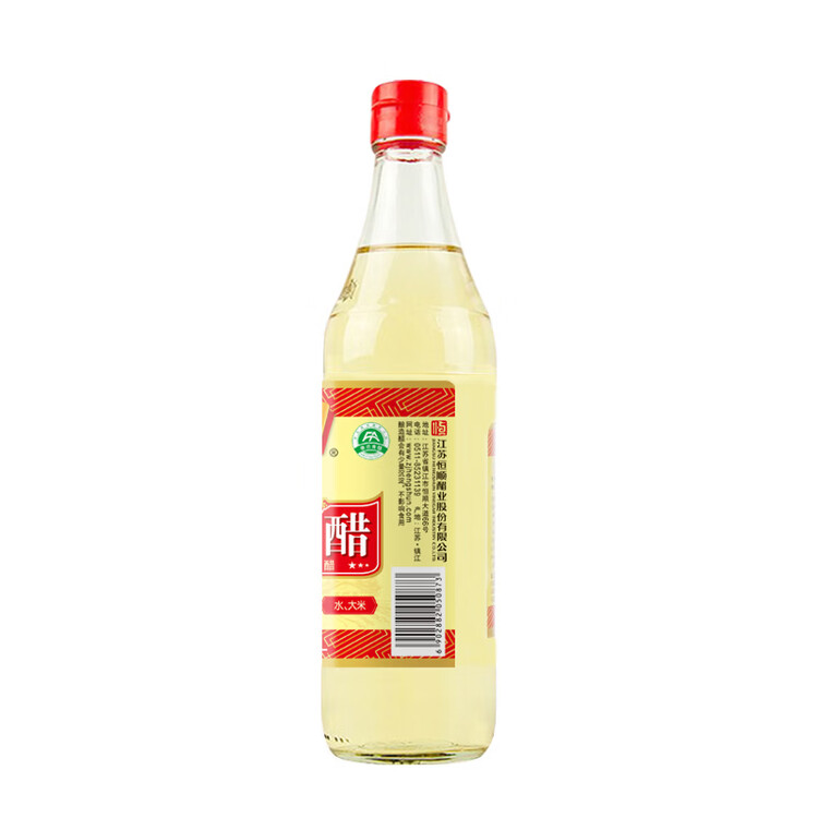 恒顺米醋9度 500ml 配料调整 详见说明 菜管家商品