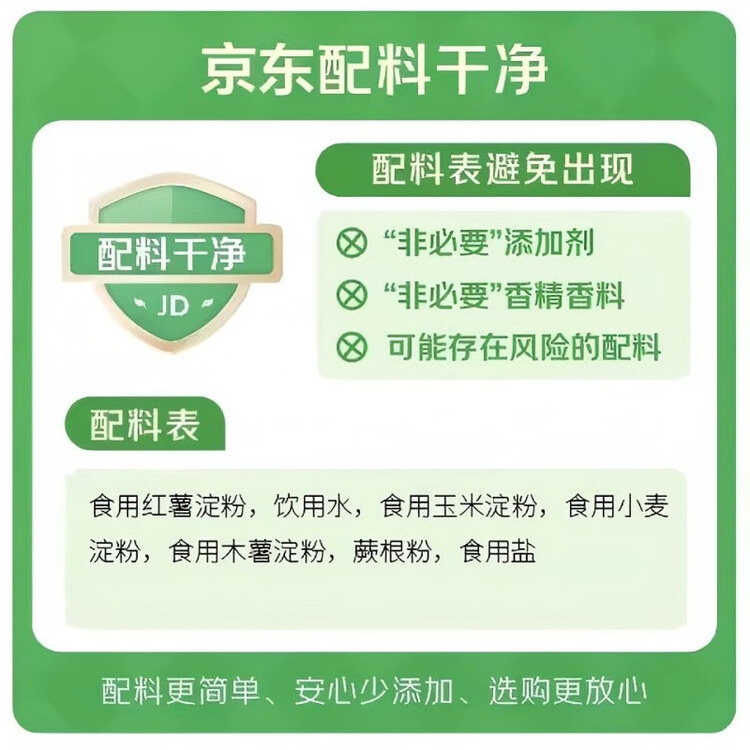 蜀姑娘 红薯粉丝粉条500g*3把 火锅食材 火锅粉条酸辣粉苕粉 菜管家商品