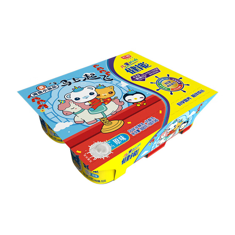 光明 儿童健能 原味 100g*6 风味发酵乳酸奶酸牛奶 菜管家商品