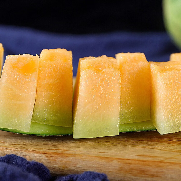 京鲜生 海南哈密瓜 西州蜜/西周蜜 1粒装 单果2.5斤起 生鲜水果 菜管家商品