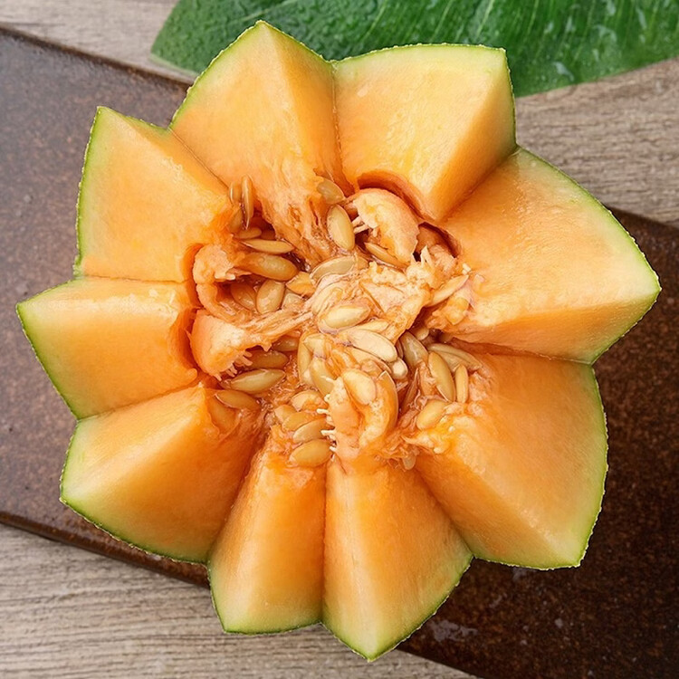 京鲜生 海南哈密瓜 西州蜜/西周蜜 1粒装 单果2.5斤起 生鲜水果 菜管家商品