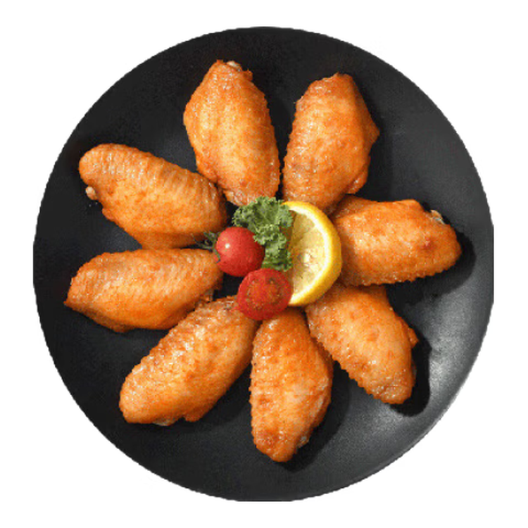 泰森（Tyson）奥尔良鸡翅中454g 烧烤油炸鸡翅膀冷冻半成品生鲜空气炸锅速食 菜管家商品