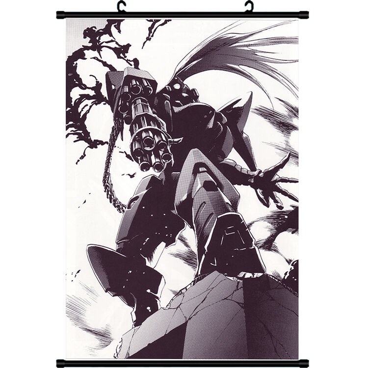 狼天影全金属狂潮相良宗介千鸟要泰蕾莎动漫挂画周边海报卷轴装饰画可来图定制k 30 45cm 图片价格品牌评论 京东