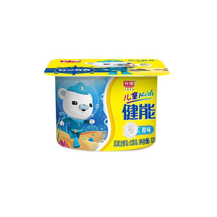 光明 儿童健能 原味 100g*6 风味发酵乳酸奶酸牛奶 菜管家商品
