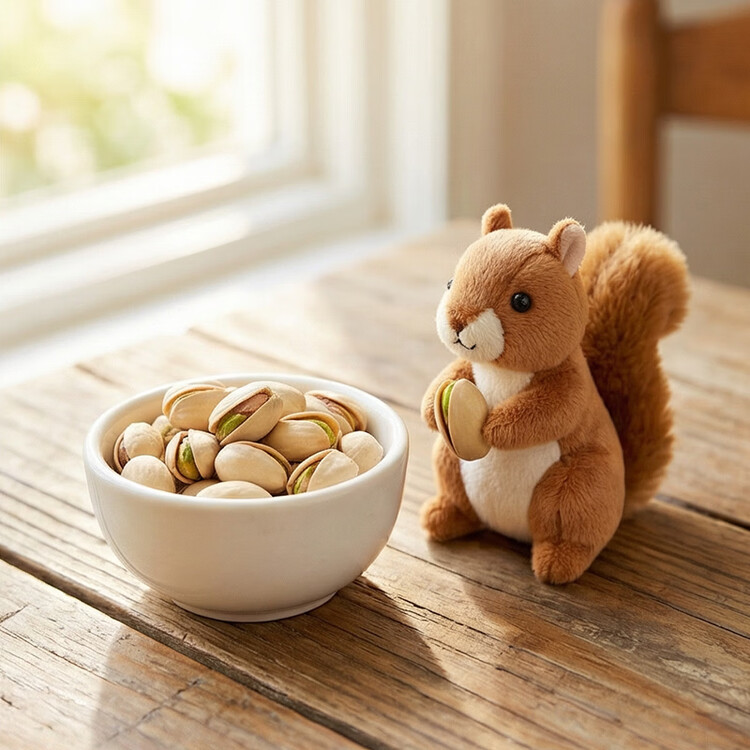 阿甘正馔 开心果35g/袋 休闲零食 每日坚果炒货开口果干独立口袋分享装 菜管家商品