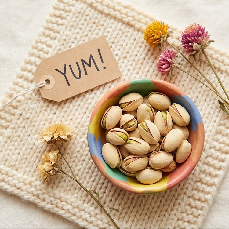 阿甘正馔 开心果35g/袋 休闲零食 每日坚果炒货开口果干独立口袋分享装 菜管家商品