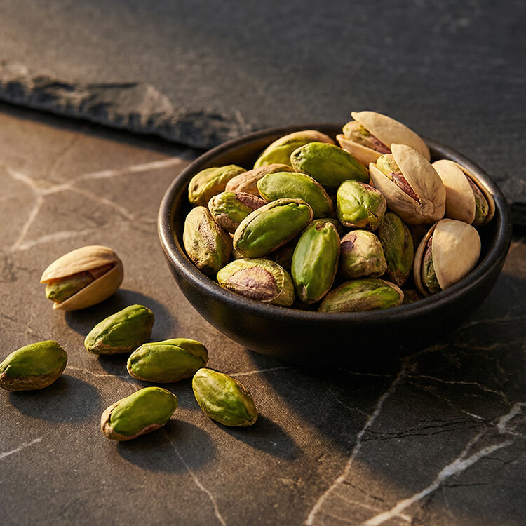 阿甘正馔 开心果35g/袋 休闲零食 每日坚果炒货开口果干独立口袋分享装 菜管家商品