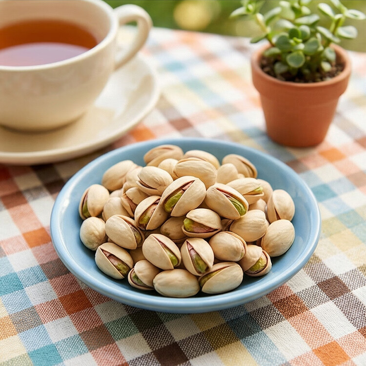 阿甘正馔 开心果35g/袋 休闲零食 每日坚果炒货开口果干独立口袋分享装 菜管家商品