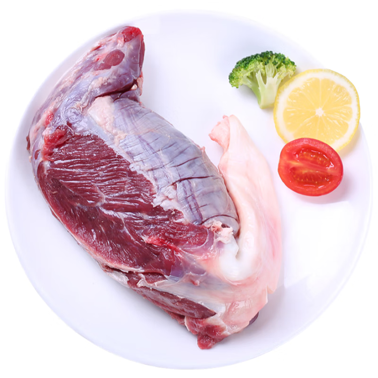 伊赛（yisai）国产谷饲黄牛 原切金钱腱1斤 清真牛肉 菜管家商品