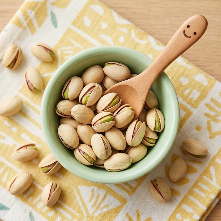 阿甘正馔 开心果35g/袋 休闲零食 每日坚果炒货开口果干独立口袋分享装 菜管家商品