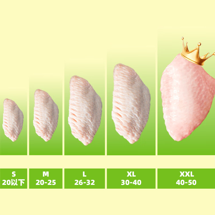 圣农鸡翅中净重2斤 鸡中翅 大翅中 可乐鸡翅  烧烤 盐焗鸡翅 清真食品 菜管家商品