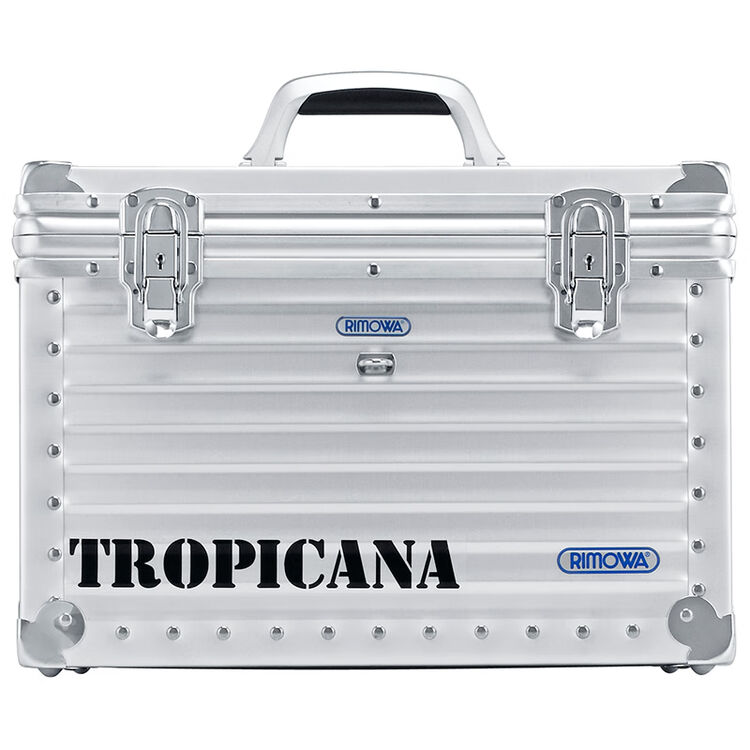 日默瓦rimowa铝镁合金手提箱摄影箱tropicana系列14寸银色37001000