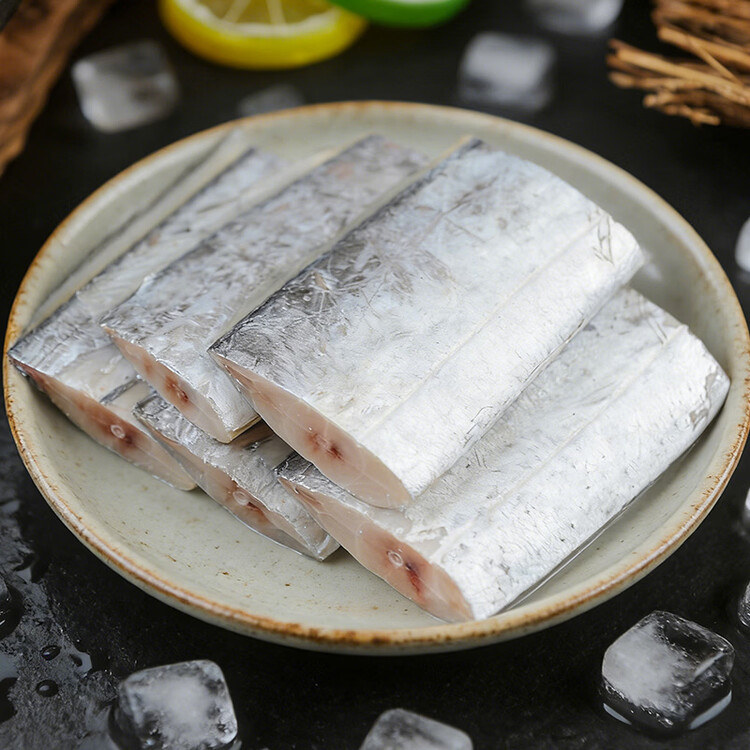 纯色本味舟山精品带鱼段实心段700g 烧烤 一鱼只取肉段 生鲜食材 下饭下酒 菜管家商品