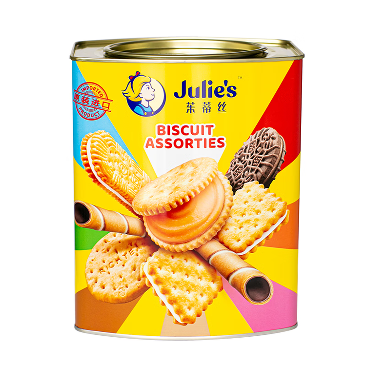 茱蒂丝julie's马来西亚进口什锦饼干礼盒  452g/盒送礼团购多口味 菜管家商品