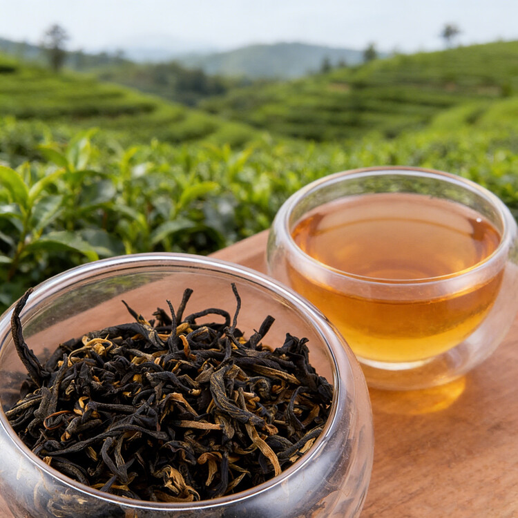 积庆里英红九号原产地大份量自饮口粮茶袋装英德红茶经典小条300g 菜管家商品