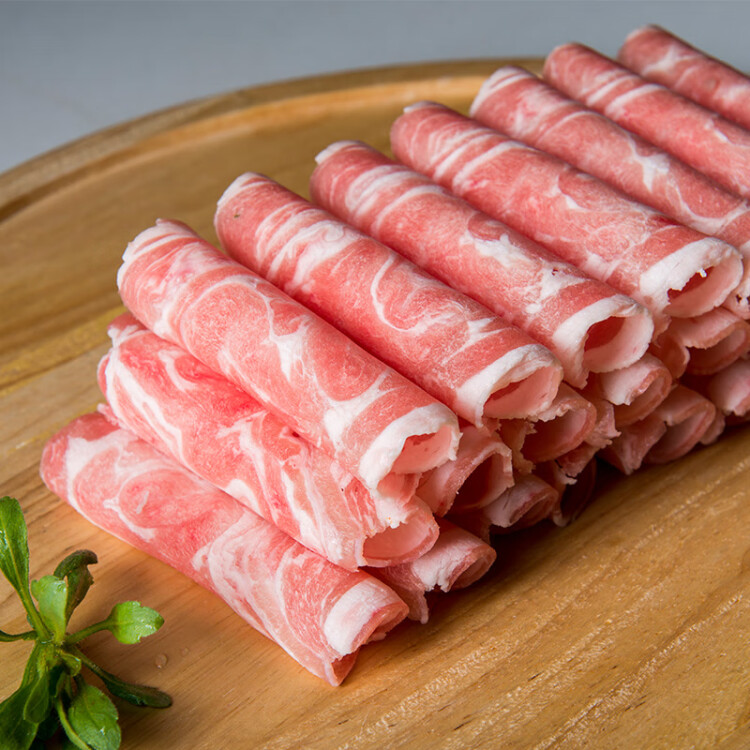 大庄园国产 羔羊肉片卷 500g/袋 涮肉火锅食材 冷冻羊肉羊肉卷 光明服务菜管家商品 