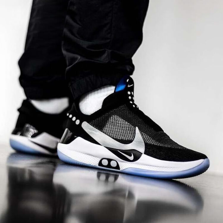 耐克nikeadaptbbblack全明星无线充电自动系鞋带男子篮球鞋cj5000001