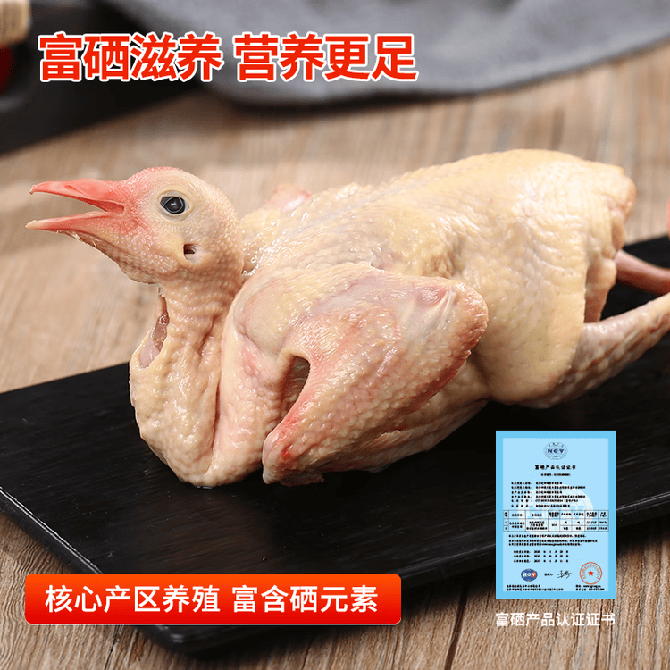 硒全食美富硒乳鸽 300g/只 冷冻 鸽子 全程冷链烧烤食材鸽子肉烤鸽子 菜管家商品