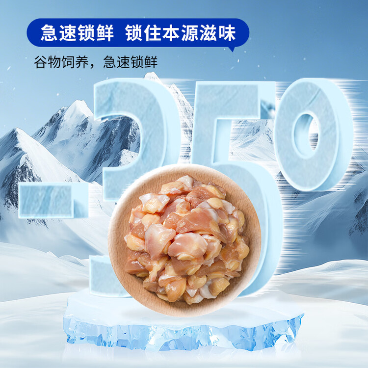 六和鸡膝软骨 1斤   白羽鸡冷冻鸡脆骨软骨烧烤食材 菜管家商品