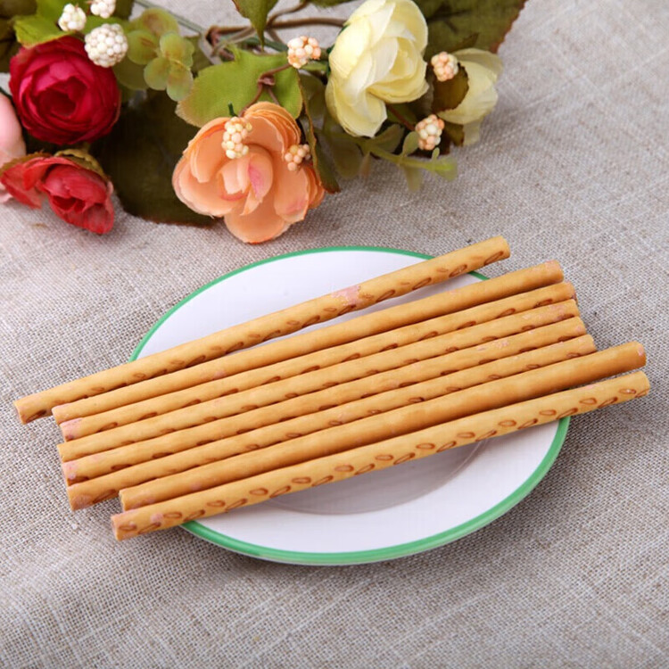 格力高(glico)百醇系列 草莓香草味48g*1盒 注心饼干休闲零食下午茶 菜管家商品