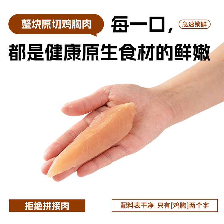 六和 鸡小胸  2斤 白羽鸡健康轻食冷冻鸡胸肉低脂健身食材 菜管家商品