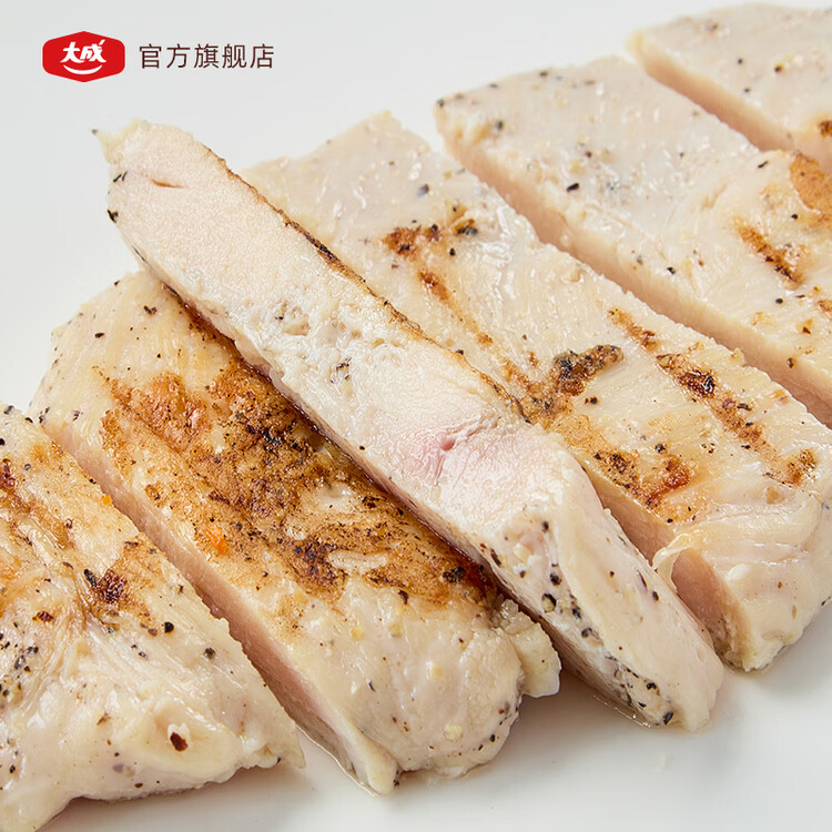 better me大成水煎鸡排700g蜜汁黑椒味鸡胸肉低脂高蛋白鸡肉速食肉制品轻食 菜管家商品