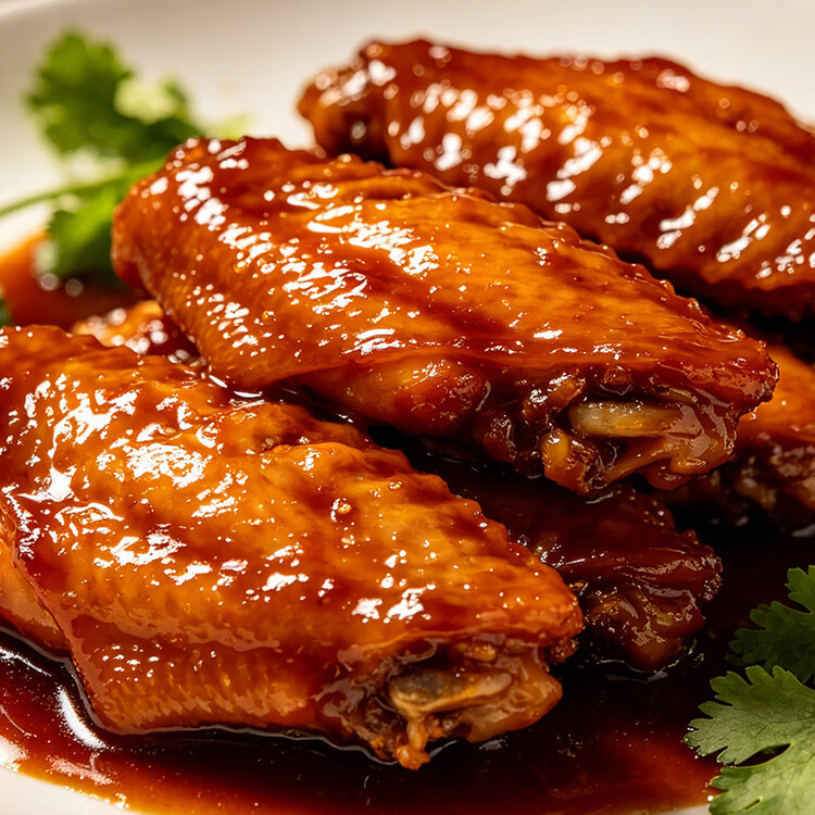 华都食品生鲜鸡翅中2斤（20个左右） 炸鸡可乐鸡翅 奥尔良鸡翅 烧烤食材 菜管家商品