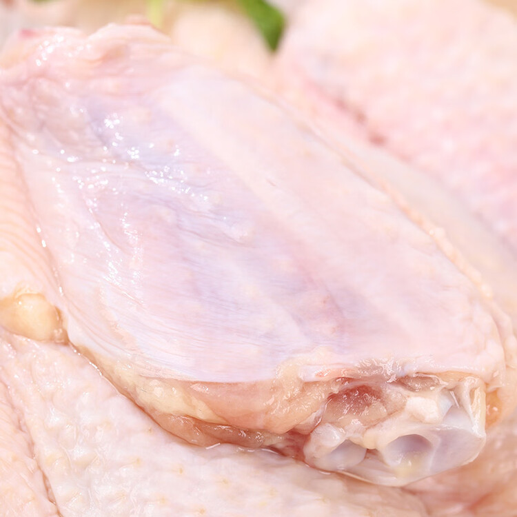 华都食品生鲜鸡翅中2斤（20个左右） 炸鸡可乐鸡翅 奥尔良鸡翅 烧烤食材 菜管家商品