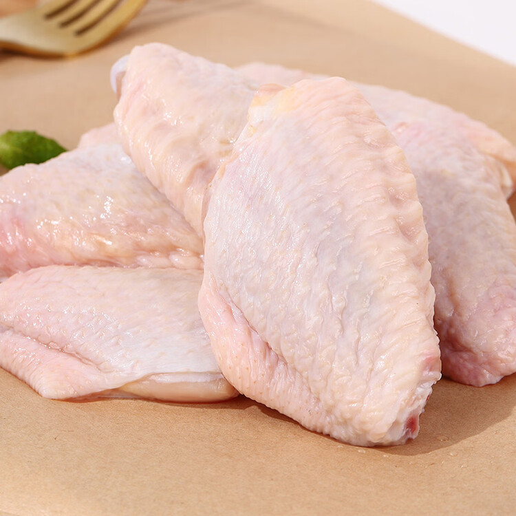 华都食品生鲜鸡翅中2斤（20个左右） 炸鸡可乐鸡翅 奥尔良鸡翅 烧烤食材 菜管家商品