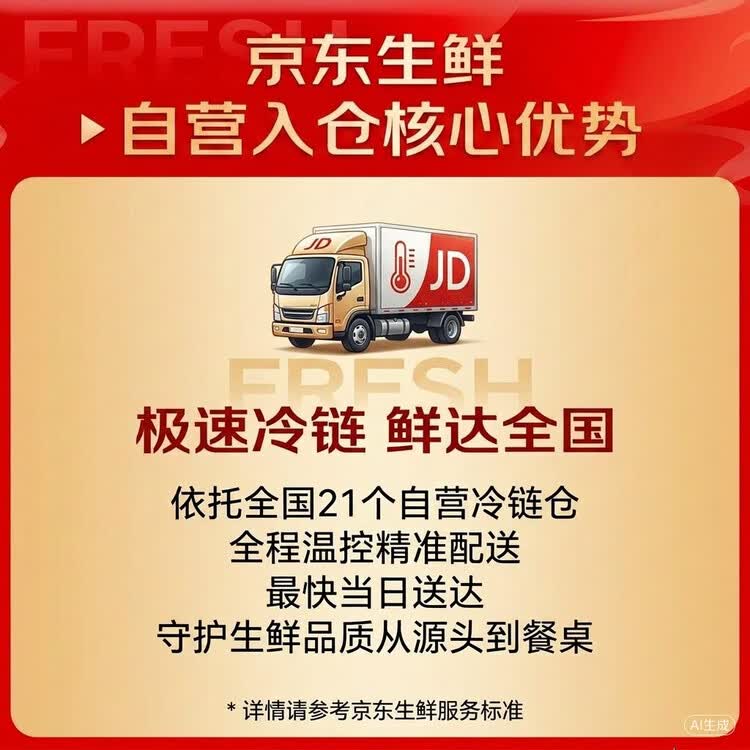 京鲜生 麒麟无籽西瓜 1粒装 净重6-8斤 生鲜水果 菜管家商品